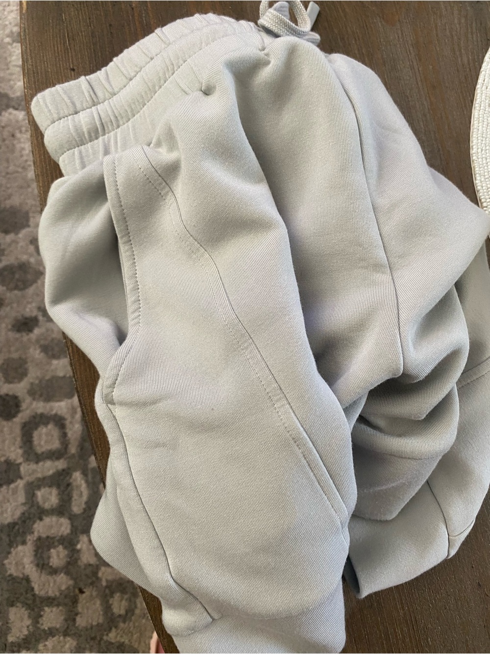 Light Blue/Grey Women's Varley Drawstring Shorts- XS - Picture 5 of 5